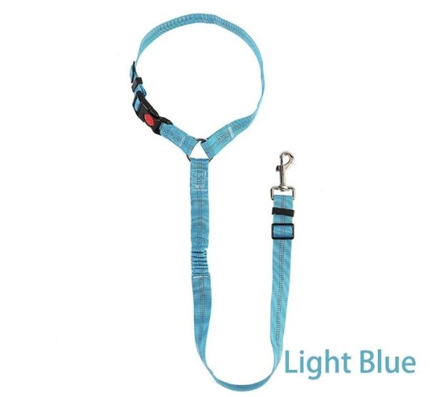 Pet Car Seat Belt, Two in One, Can Be Adjusted for Cat and Collar, Pet Accessories