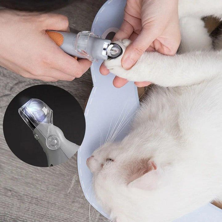 Professional Pet Nail Clipper Scissors with LED Light, Cat and Dog Nail Clippers, Toeclaw Cutter, Pet Supplies