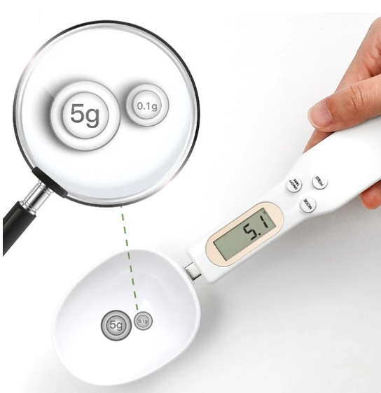 Electronic Measurement, Coffee, Food, Flour, Powder, Baking, Adjustable Measurement, Home Kitchen Tool, Digital LCD Weighing Spoon Scale
