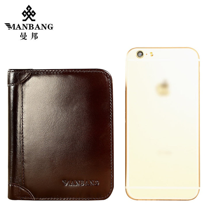 MANBANG- Genuine Leather Wallet11111111