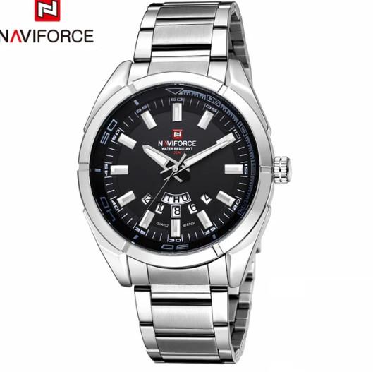 2022 New Naviforce Top Brand Men Watches Quartz Date Military Sport Watch Waterproof Steel Men's Watch