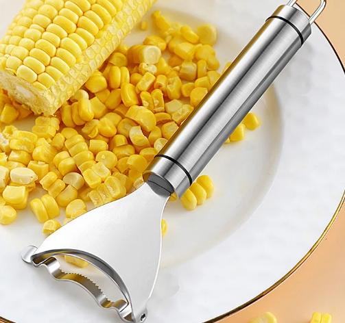 Corn Peeler Corns Threshing Upgrade Stainless Steel Blade Peeler Corn Peeler Fruit Vegetable Kitchen